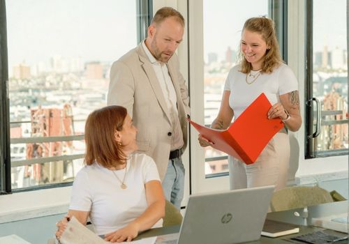 Zusammenarbeit im Team